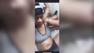 Lesbian Stud Gets Head on Facebook Live