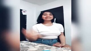 Hot Pinay laki suso - Christina Benitez tiktok compilation