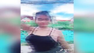 Hot Pinay laki suso - Christina Benitez tiktok compilation