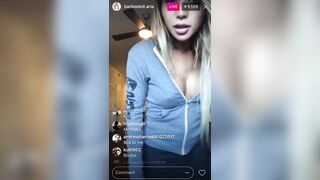 Instagram Live Nip Slip