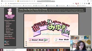 Miyuki Lucky Star Hentai Game Lets Play