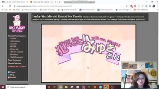 Miyuki Lucky Star Hentai Game Lets Play