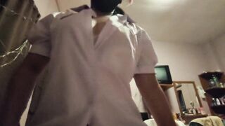 คลิปหลุด! นักเรียนไทยเปิดห้องเอากันทั้งดูดทั้งเย็ด 1 Thai Teen Student have Sex and Blowjob at Hotel