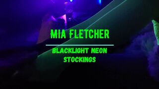 Blacklight Neon Stockings