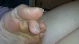 FART Fetish Slut PinkMoonLust Accidentally FARTS while Making Feet Foot Play Vid oh no she's Stinky