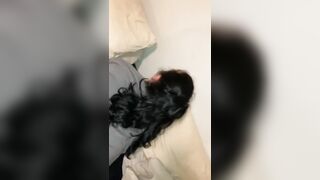 POV Amateur Cheating PAWG Slut Wife has Screaming Orgasm while Twerking Big Booty on Boyfriends Cock