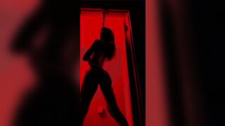 Reddit Girl does NSFW Silhouette Challenge for Tiktok