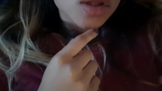 Horny little sub Baebuggle Mindlessly Edging