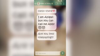 MEET ABBY - my Whatsapp Roleplay Stories