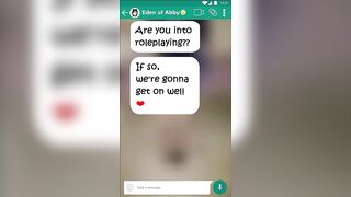 MEET ABBY - my Whatsapp Roleplay Stories