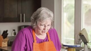 GRANNY MAKES A FUCKING CAKE