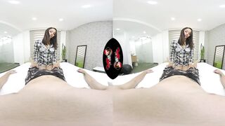 VRLatina - College Student Fucks before Study VR