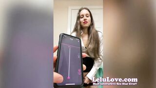 Amateur pornstar rating dicks selfie satin cumshot cuckolding JOI lots more behind the scenes CUM-pilation... - Lelu Love