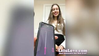 Amateur pornstar rating dicks selfie satin cumshot cuckolding JOI lots more behind the scenes CUM-pilation... - Lelu Love