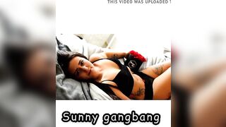 Die geile sunny  sunny gangbang die sexy Stute kommentiert