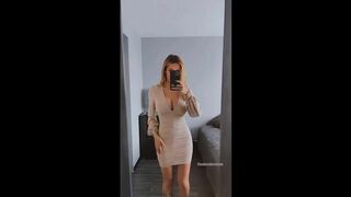 Mmjhottie (influencer) tight dress try on haul