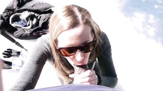 Another Doggy Style in the Snow and Double Cigars for JolieCallie PART 3