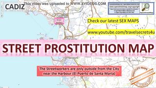 Cadiz, Spain, Sex Map, Street Prostitution Map, Real, Reality, Outdoor, Public, Massage Parlours, Brothels, Whores, Escort, Callgirls, Bordell, Freelancer, Streetworker, Prostitutes, Handjob, Doggystyle, Fetish, Fingering, Milf, Hairy, Homemade, Closeup