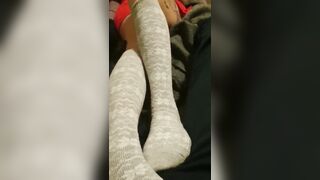 Footjob Ballbusting Tease