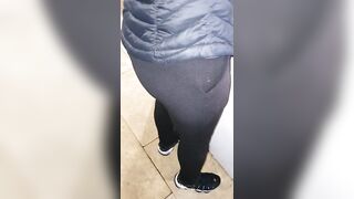 Step Mom Fucked through Ripped Leggings on Instagram by Step Son