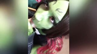 Gamora Sucks Starlords Dick