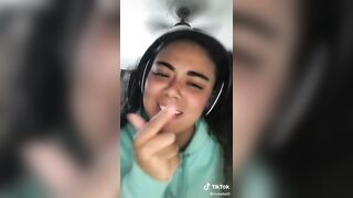 Tik Tok: Huge & Big Tits!#95 Threw in some Nerds! Ha!