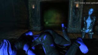 Mass Effect Asari dance twerk