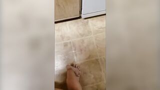 Kitchen Fun POV with a FAT ASS