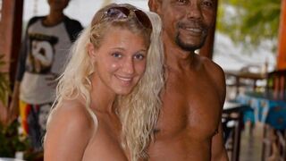 Image Sequence: His Blonde Wife's Jamaica Vacation