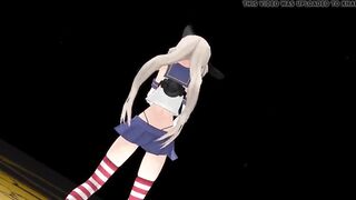 Kantai collection Shimakaze EroDance.