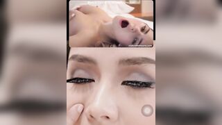 Sarah Geronimo fuck jerk off challenge with Eva Elfie