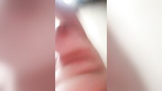 Cheating Wife Masturbates to Retarted Man