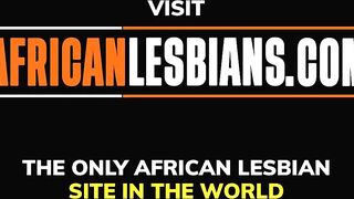 Ebony amateur hotel lesbian affair pussy licking, fingering and tribbing