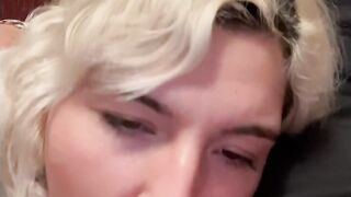 Close up Wet Blowjob Cumshot