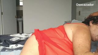 MY GRANDMA LOUISE 83YO RED LINGERIE GETS FUCK. BEAUTIFUL LAT