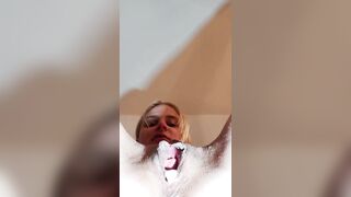 He fucked her with a creampie for a mega creampie close-up