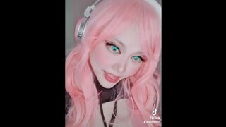 Pink Hair Girl Dance Mmd Streamer Gamer Twitch Girl Hot Asian