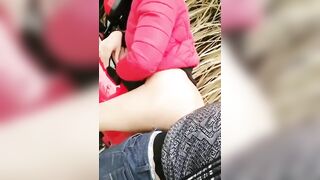 Chinese wife outdoor fuck