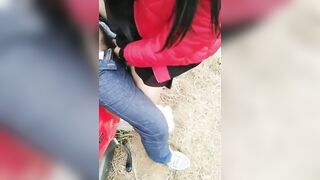 Chinese wife outdoor fuck