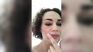 Hot Milf goes to Moscow and sucks dicks and swallows cum!