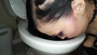 Toilet Licking Whore Jasmine Dark