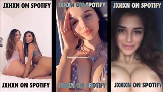 JXHXN - BIG BOOBS GIRLS on TIK TOK NUDE COMPILATION #PORNRAP