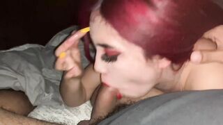 Real Amateur Latina Teen Fucking and sucking on camera for first time