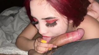 Real Amateur Latina Teen Fucking and sucking on camera for first time