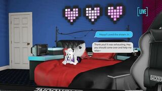 Sex Caught on Livestream // Forgot to turn off webcam - Second Life Yiff