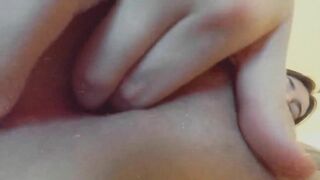 18 Year Old Fingers Soaking Pussy