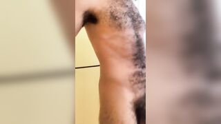 Could you get me wetter than this shower bitch? Thick hairy cock dripping Mount Men Rock Mercury