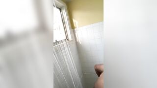 Could you get me wetter than this shower bitch? Thick hairy cock dripping Mount Men Rock Mercury