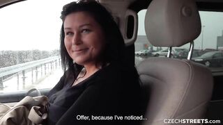 CzechStreets - Busty Milf Gets Her Ass Fucked In Front Of A Supermarket