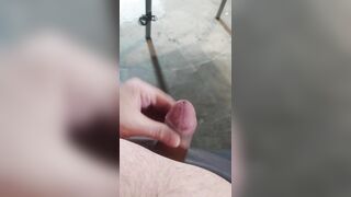 Busting a nut in the basement for day 25 of Masturbation March